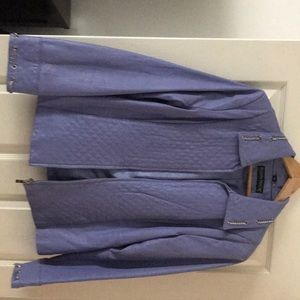 Pamela McCoy Lavender Leather Jacket